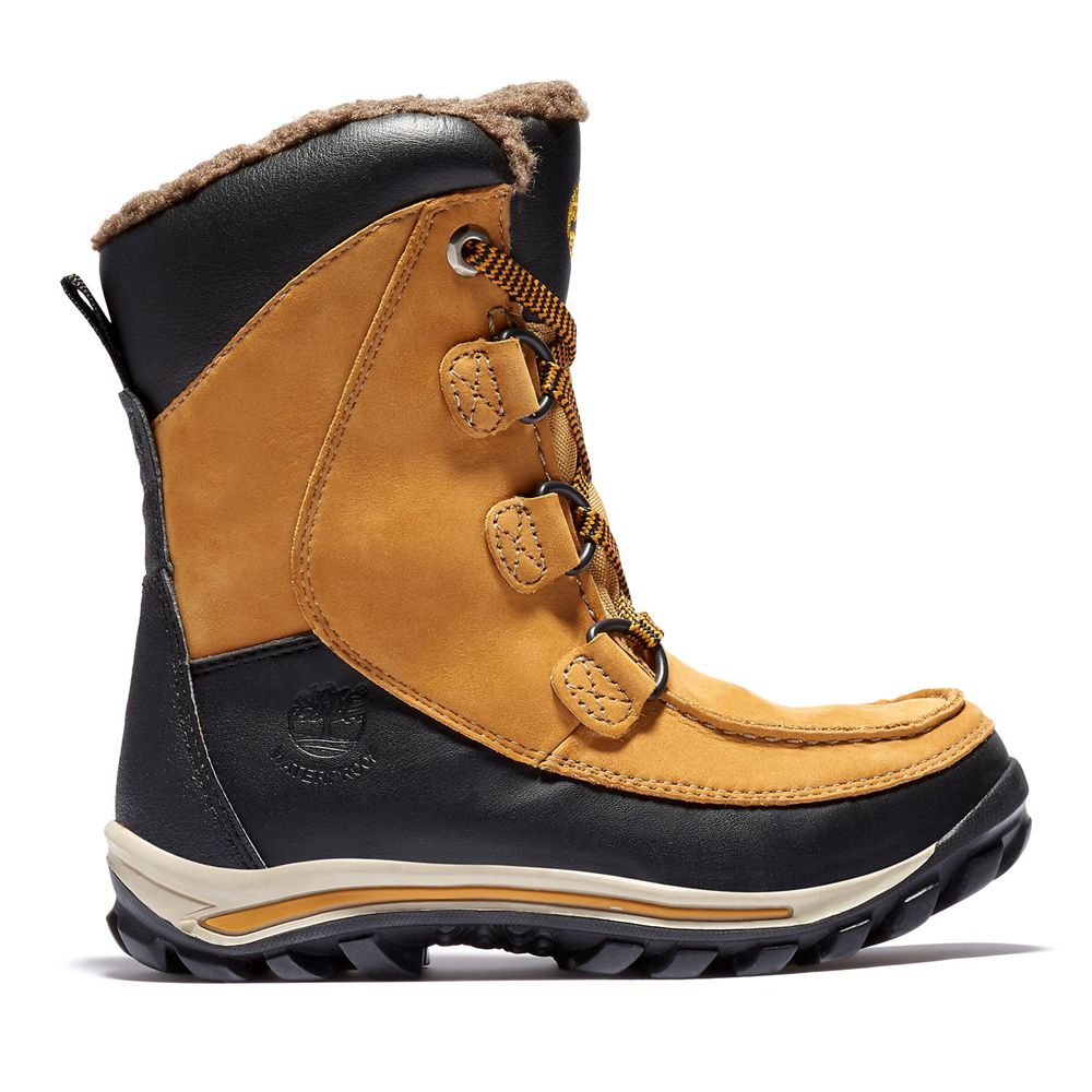 Bocanci De Zapada Timberland Copii Maro/Negrii - Junior Chillberg Waterproof - Romania - CEAGJD914